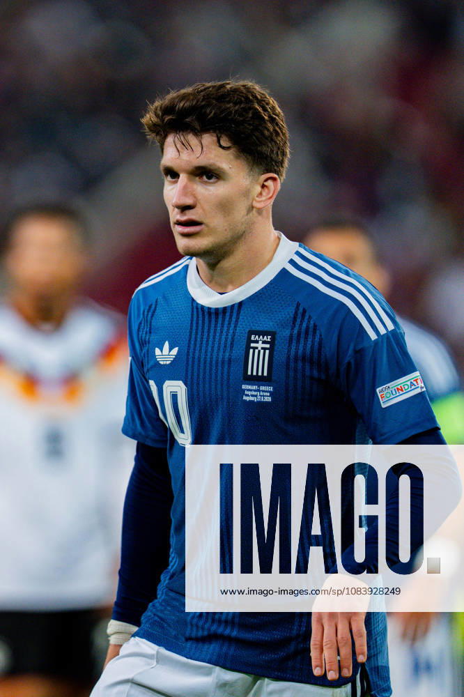 Nations League, Group A, Matchday 2, Germany vs. Greece on September 27, 2026, at the WWK Arena in Augsburg Christos Tzolis