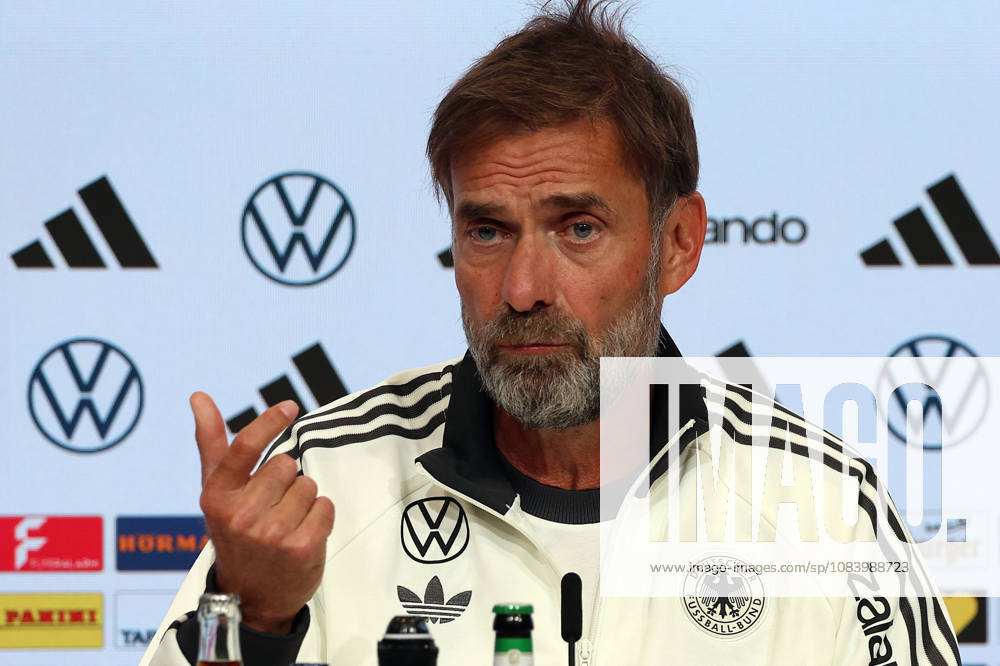UEFA Nations League, Germany Press Conference with Jürgen Klopp and Jonas Urbig (from left: Jürgen Klopp, Germany s coach, Munich)