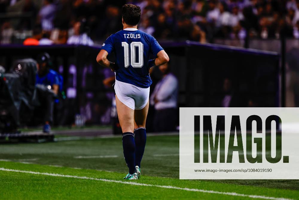 , Toumba Stadium , season 2026 2027 , UEFA Nations League football , match between Greece and The Netherlands. picture shows Greece player Christos Tzolis Greece - Netherlands x207787888x