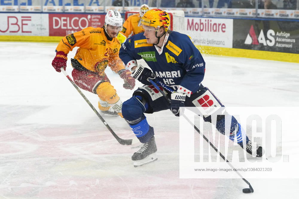 Quinto, Gottardo Arena, NL HC Ambri-Piotta vs. SCL Tigers Top scorer Roby Jarventie of Ambri in action at the Gottardo Arena in Quinto, Ticino, Switzerland