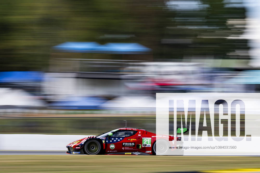 AUTO - IMSA - PETIT LE MANS 2026 21 FUOCO Antonio (ita), MANN Simon (gbr), WADOUX Lilou (fra), AF Corse, Ferrari 296 GT3 Evo, action during the 2026 Motul Petit Le Mans, 11th round of the 2026 IMSA WeatherTech SportsCar Championship, from October 1 to 3, 2026 on the Michelin Raceway Road Atlanta in Braselton, Georgia, United States of America - BraseltonUnited States