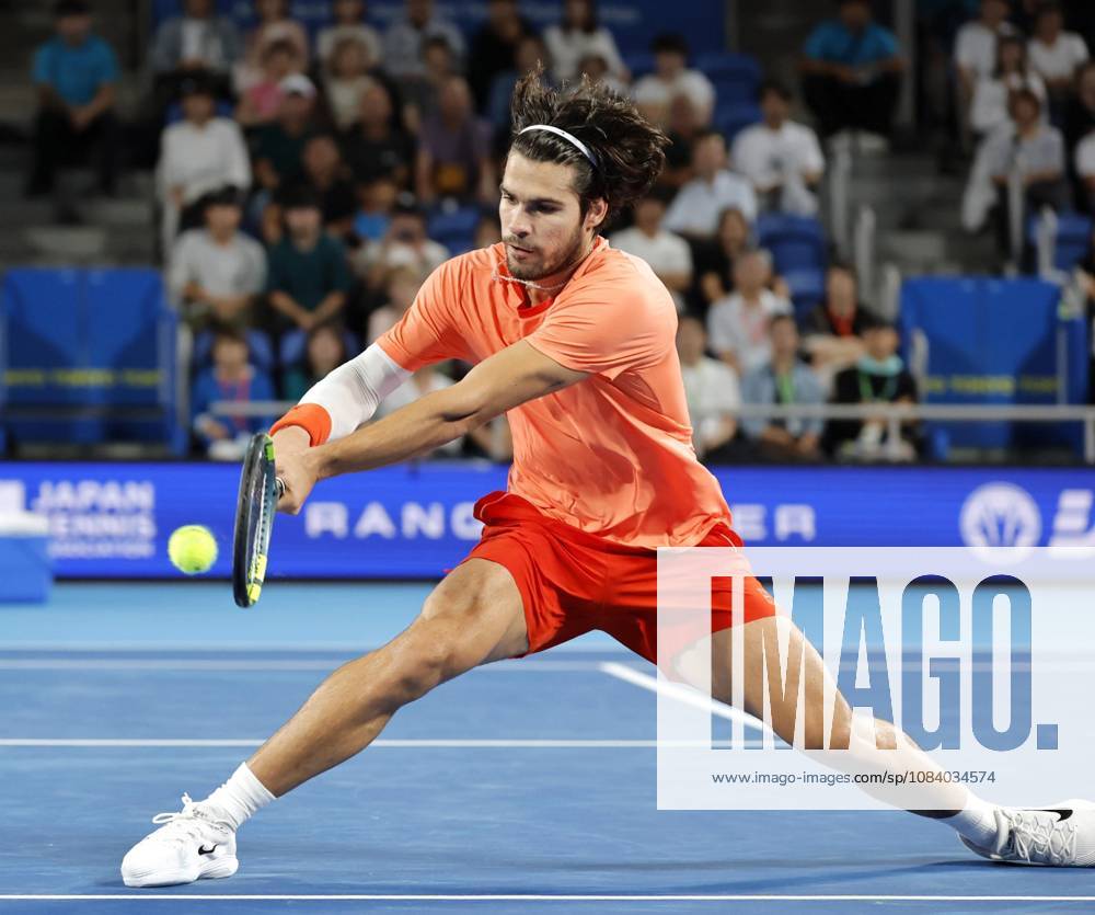 Tennis: Japan Open Carlos Alcaraz of Spain plays against Alex Michelsen of the United States in the men s singles first round at the Japan Open tennis tournament at Ariake Tennis Forest Park in Tokyo on Oct. 1, 2026. A14AA0005629709P