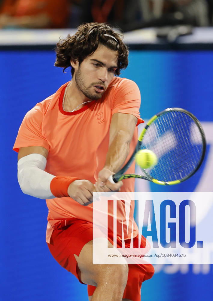 Tennis: Japan Open Carlos Alcaraz of Spain plays against Alex Michelsen of the United States in the men s singles first round at the Japan Open tennis tournament at Ariake Tennis Forest Park in Tokyo on Oct. 1, 2026. A14AA0005629710P
