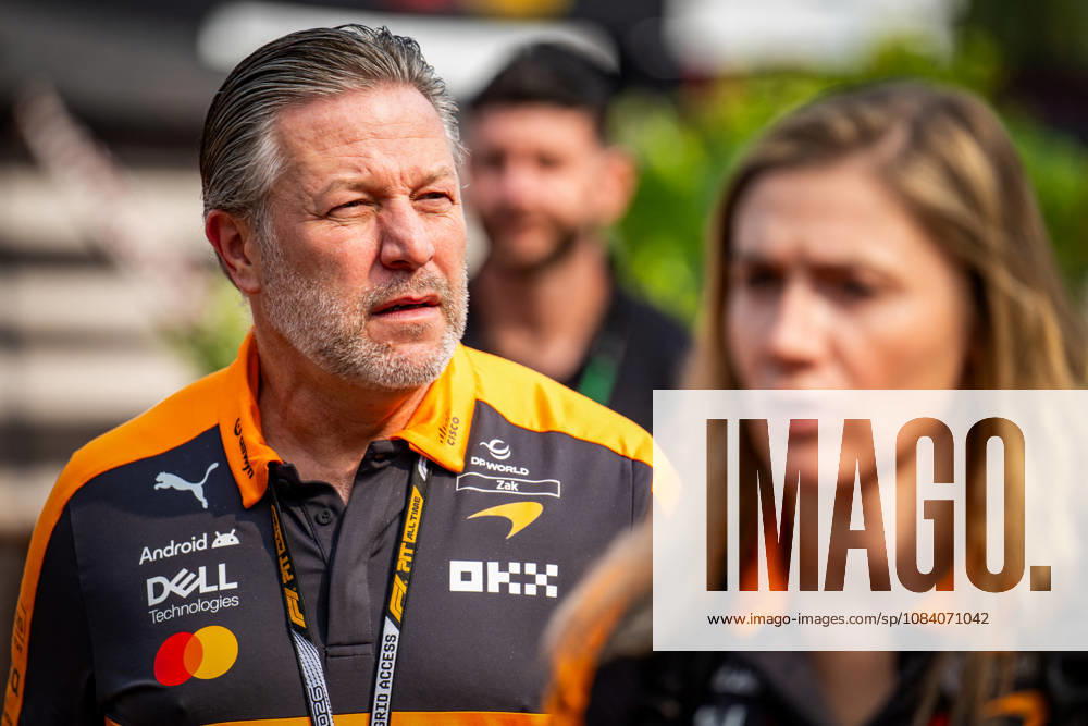 MOTORSPORTS - Formula 1 - 2026 Bahrain Grand Prix in Malaysia Photo by IPA ABACAPRESS.COM89249237 - Zak Brown (USA) — CEO of McLaren Racing — during Saturday s practice sessions for the 2026 Formula 1 Gulf Air Bahrain Grand Prix in Malaysia at the Sepang International Circuit in Sepang, Malaysia. Round 16 of 23 in the 2026 FIA Formula One World Championship, WM, Weltmeisterschaft held October 2–4, 2026. The race was moved from Bahrain to Malaysia and held at the Sepang International Circuit during the 2026 Bahrain Grand Prix in Malaysia, part of the Formula 1 Championship, on October 3, 2026.