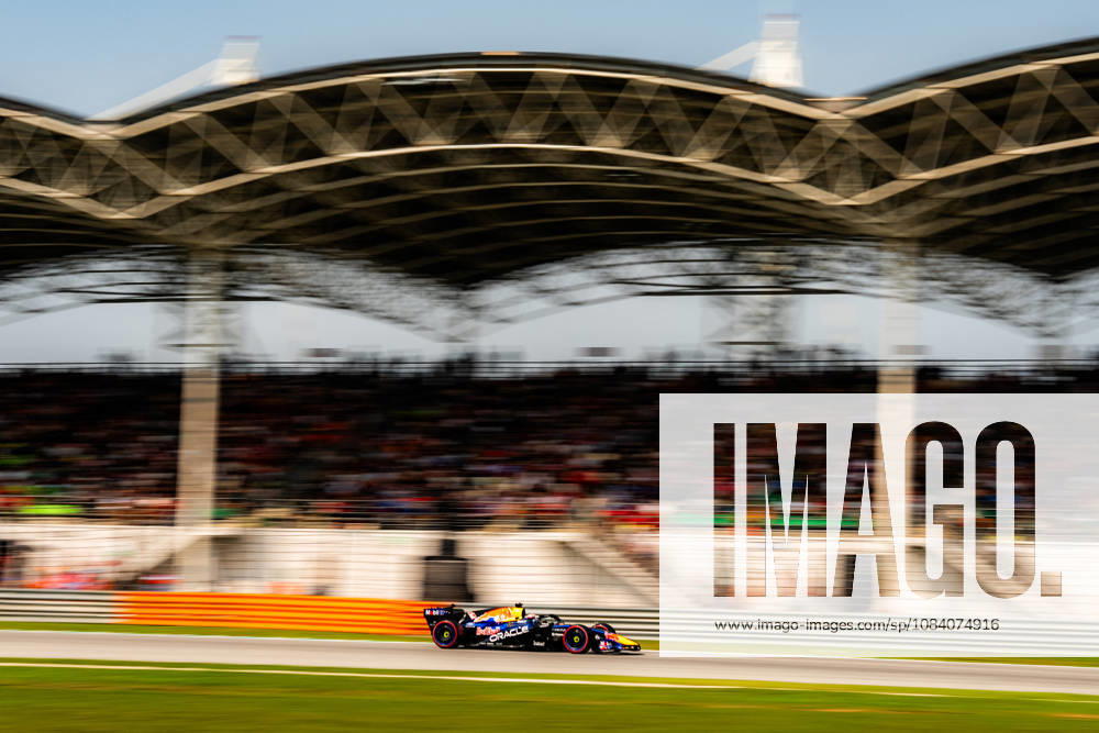 2026 Malaysian GP - Sepang Circuit MAX VERSTAPPEN 1 (NED) of Oracle Red Bull Racing (Red Bull Racing RB22) on Saturday during the 2026 Formula 1 Gulf Air Bahrain Grand Prix in Malaysia at Sepang International Circuit in Kuala Lumpur, Malaysia, on October 3, 2026. Photo by Antoine LAPEYRE Reveries Agency ABACAPRESS.COM Kuala Lumpur Malaysia