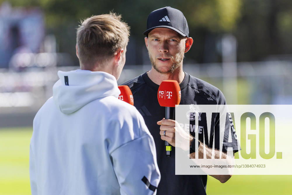 René Wagner (Headcoach 1. FC Köln) before the game during the friendly match between FC Viktoria Köln vs. 1. FC Köln at the Sportpark Hoehenberg on October 3, 2026 in Koeln, Germany. DFL REGULATIONS PROHIBIT ANY USE OF PHOTOGRAPHS AS IMAGE SEQUENCES AND OR QUASI-VIDEO. Nordrhein-Westfalen Germany