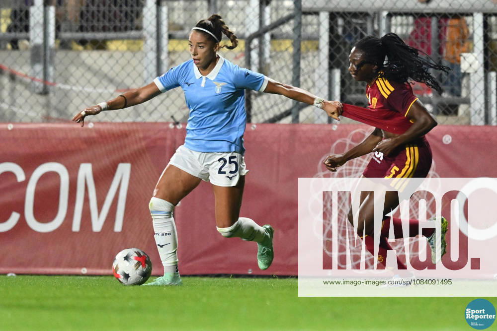 IPA89266986 - Eleonora Goldoni of S.S. Lazio during the Serie A Women s league match between Roma and Lazio, AS Roma vs. S.S. Lazio Women, Italian Serie A Women s soccer match in Rome, Italy