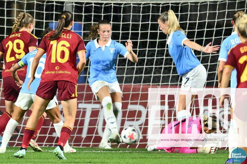 IPA89266993 - During the Serie A Women s League match between Roma and Lazio—AS Roma vs. SS Lazio Women—an Italian Serie A Women s soccer match in Rome, Italy, on October 3, 2026