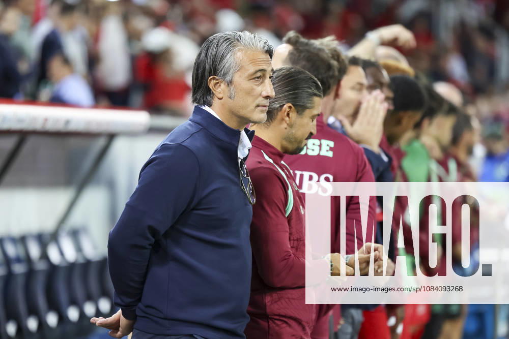 Murat Yakin, Switzerland, Coach before kickoff, Switzerland, UEFA, Nations League, Matchday 3, Switzerland vs. Slovenia, October 3, 2026, Lucerne Swissporarena, Switzerland