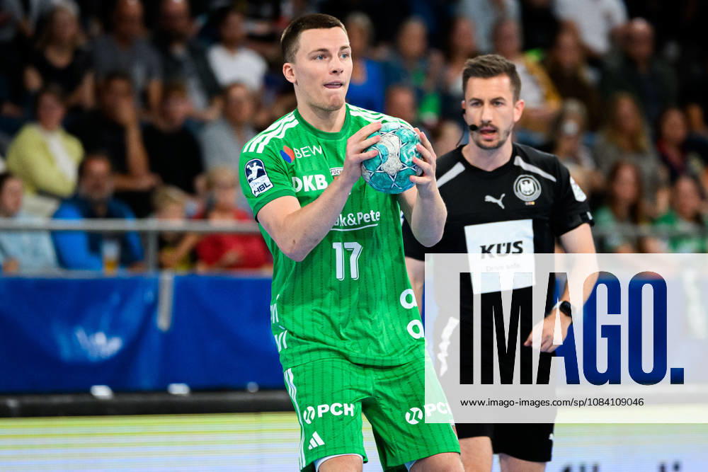Bietigheim HBL 26 27 SG BBM Bietigheim Fuechse Berlin Nils Lichtlein Berlin Bietigheim Bissingen Egetrans Arena Baden-Württemberg Germany