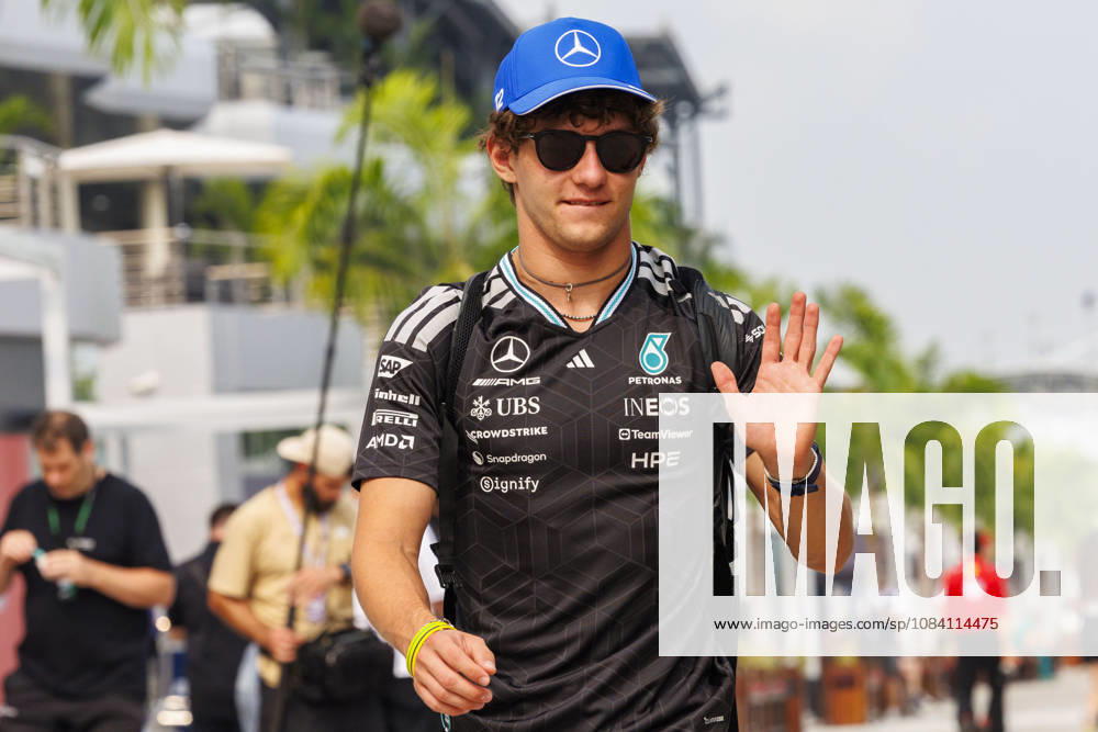 4th October 2026; Sepang IC, Kuala Lumpur, Malaysia; Formula 1, Bahrain Grand Prix, Race Day; Kimi Antonelli (12) of Italy and Mercedes-AMG PETRONAS Formula One Team StephenxBlackberry