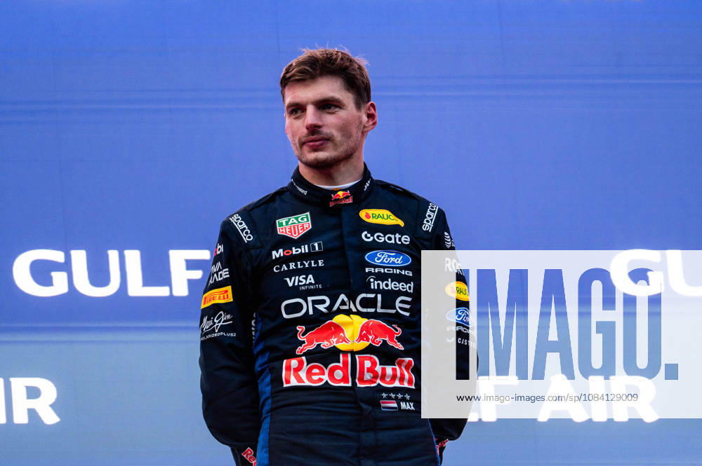 F1 - BAHRAIN GRAND PRIX IN MALAYSIA 2026 podium VERSTAPPEN Max (nld), Red Bull Racing Ford RB22, portrait during the 2026 Formula 1 Bahrain Grand Prix in Malaysia, 16th round of the 2026 Formula One World Championship, WM, Weltmeisterschaft from October 2 to 4, 2026 on the Sepang International Circuit, in Sepang, Malaysia - SepangMalaysia