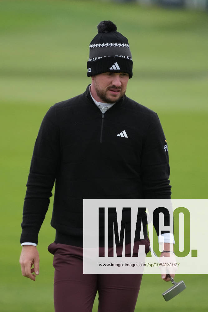 4th October 2026; Old Course at St Andrews, St Andrews, Scotland; DP World Tour Golf, Alfred Dunhill Links Championship, Final Day; Connor Syme on the 1st green AlecxBrown