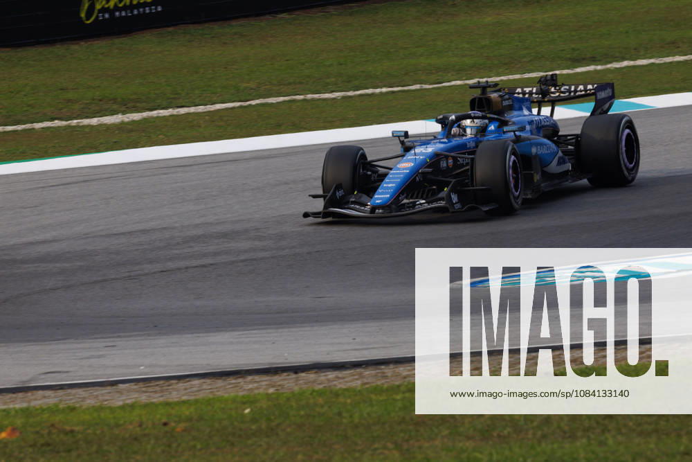 4th October 2026; Sepang IC, Kuala Lumpur, Malaysia; Formula 1, Bahrain Grand Prix, Race Day; Alexander Albon (23) of Thailand and Atlassian Williams F1 Team during the race StephenxBlackberry