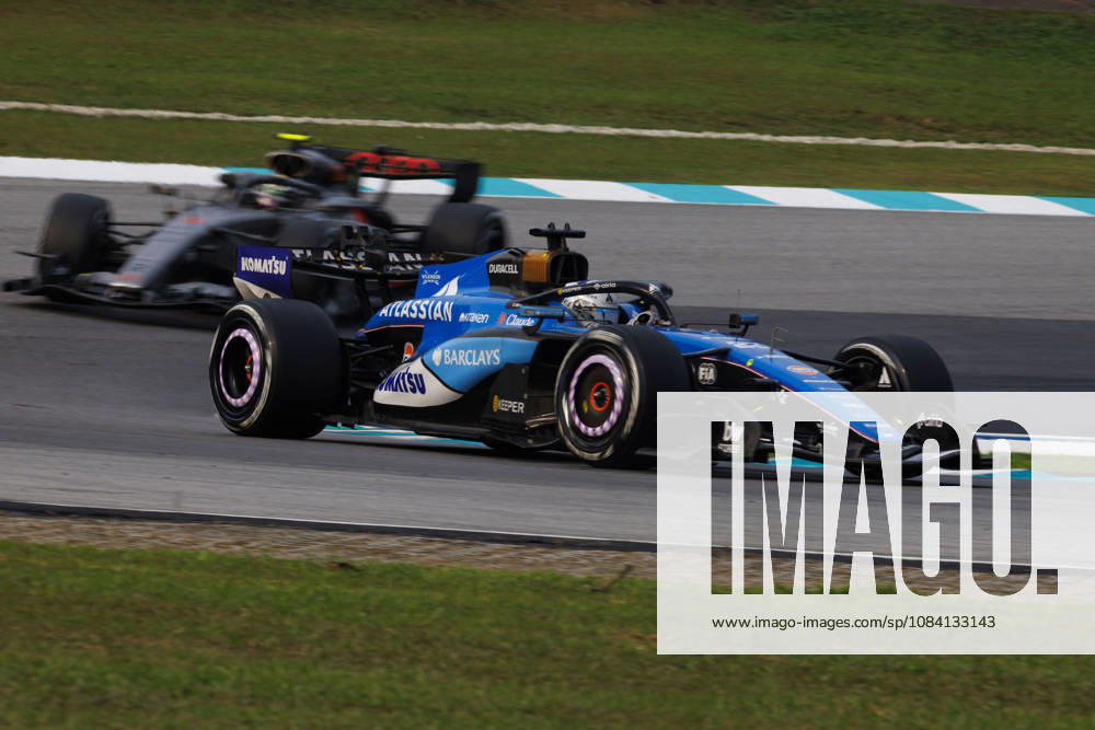 4th October 2026; Sepang IC, Kuala Lumpur, Malaysia; Formula 1, Bahrain Grand Prix, Race Day; Alexander Albon (23) of Thailand and Atlassian Williams F1 Team during the race StephenxBlackberry