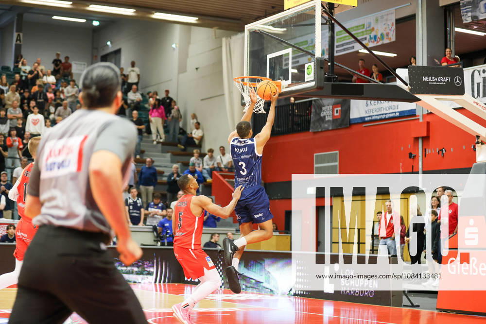GER, GIESSEN 46ers vs. VfL SparkassenStars Bochum, Basketball, ProA, Matchday 3, 2026–2027 Season, April 10, 2026,Gabriel Kuku VfL SparkassenStars Bochum GER, GIESSEN 46ers vs. VfL SparkassenStars Bochum, Basketball, ProA, Matchday 3, 2026–2027 Season, April 10, 2026 GIESSEN 46ers