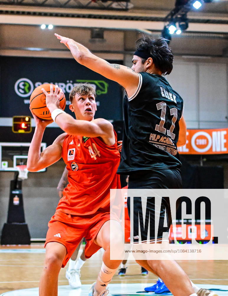 GER, Basketball, Men s, 2nd Division ProA, 2026–2027 Season, Matchday 3, OrangeAcademy vs. MHP Academics Heidelberg; Zoran Milicic (OrangeAcademy), 44; Erol Ersek (Heidelberg), 11; Neu Ulm Orange Campus, Bavaria, Germany