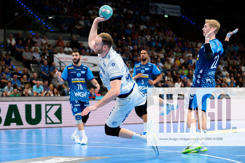 Stuttgart HBL 26 27 TVB Stuttgart TBV Lemgo Lenny Rubin TBV Lemgo Bittenfeld Porsche Arena Baden-Württemberg Germany