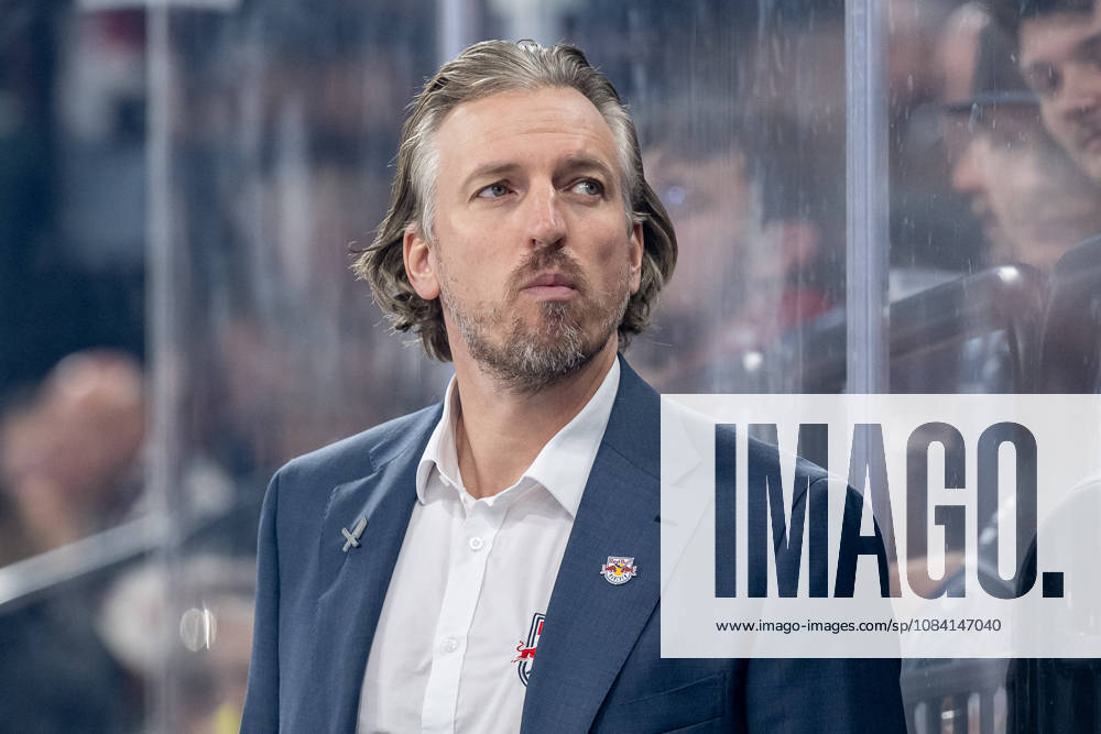 Max Kaltenhauser, Assistant Coach, EHC Red Bull Munich, Portrait, GER, EHC Red Bull Munich vs. Augsburger Panther, DEL, 2026–2027 Season, Matchday 6, October 4, 2026, Photo: HMB Media, Heike Feiner