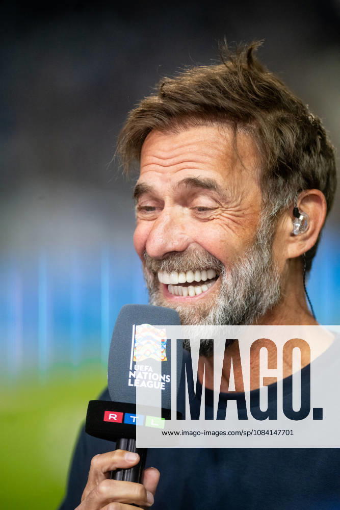 Jurgen Klopp seen during UEFA Nations League Division A game between National Teams of Greece and Germany (Jacek Prondzynski Ball Raw Images) Thessaloniki Greece, Thessaloniki Greece