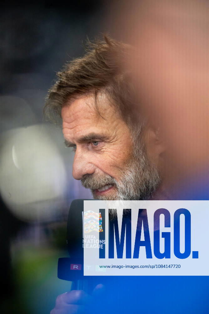 Jurgen Klopp seen during UEFA Nations League Division A game between National Teams of Greece and Germany (Jacek Prondzynski Ball Raw Images) Thessaloniki Greece, Thessaloniki Greece