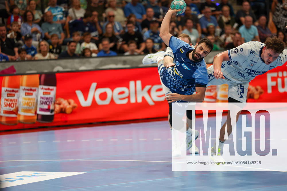 Mohamed Darmoul, TVB Stuttgart, 70 GER, TVB Stuttgart vs. TBV Lemgo Lippe, Handball, Opel Handball Bundesliga, Matchday 6, 2026–2027 season, October 4, 2026 GER, TVB Stuttgart vs. TBV Lemgo Lippe, Handball, Opel Handball Bundesliga, Matchday 6, 2026–2027 season, October 4, 2026 Stuttgart
