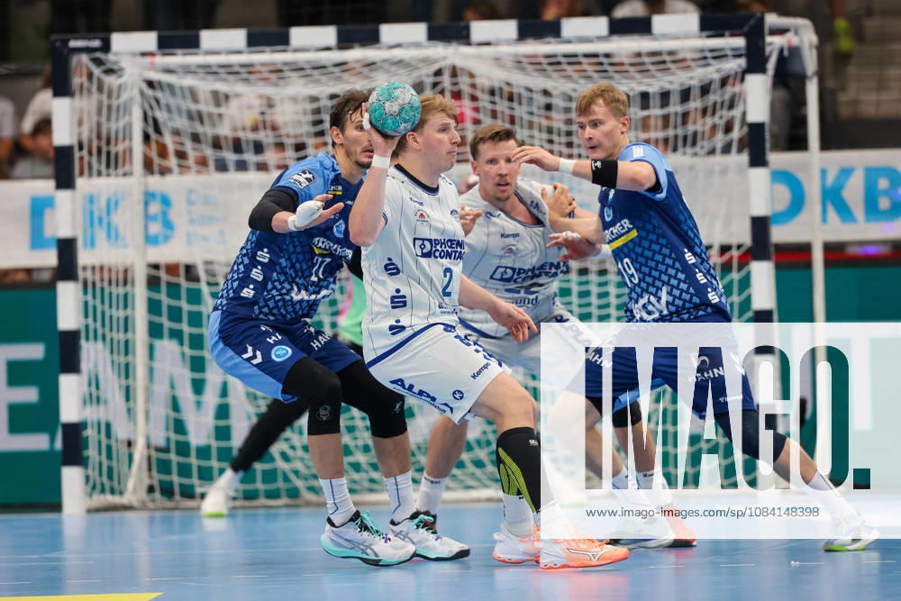 Lukas Hutecek, TBV Lemgo Lippe, 2 GER, TVB Stuttgart vs. TBV Lemgo Lippe, Handball, Opel Handball Bundesliga, Matchday 6, 2026–2027 Season, October 4, 2026, GER, TVB Stuttgart vs. TBV Lemgo Lippe, Handball, Opel Handball Bundesliga, Matchday 6, 2026–2027 season, October 4, 2026, Stuttgart