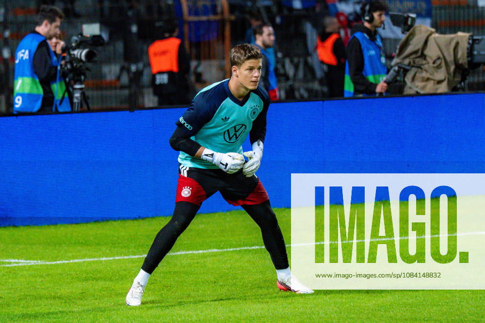Nations League, Group A, Matchday 4, Greece vs. Germany at Toumba Stadium in Thessaloniki Finn Dahmen Germany