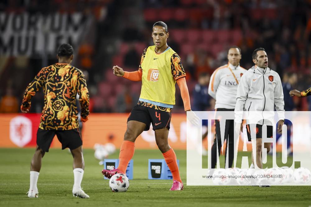 EINDHOVEN - Virgil van Dijk of the Netherlands ahead of the UEFA Nations League match between the Netherlands and Serbia at the Philips Stadium on October 4, 2026 in Eindhoven, the Netherlands. KOEN VAN WEEL ANP ANPxSportx IVx 571513970 originalFilename: 571513970