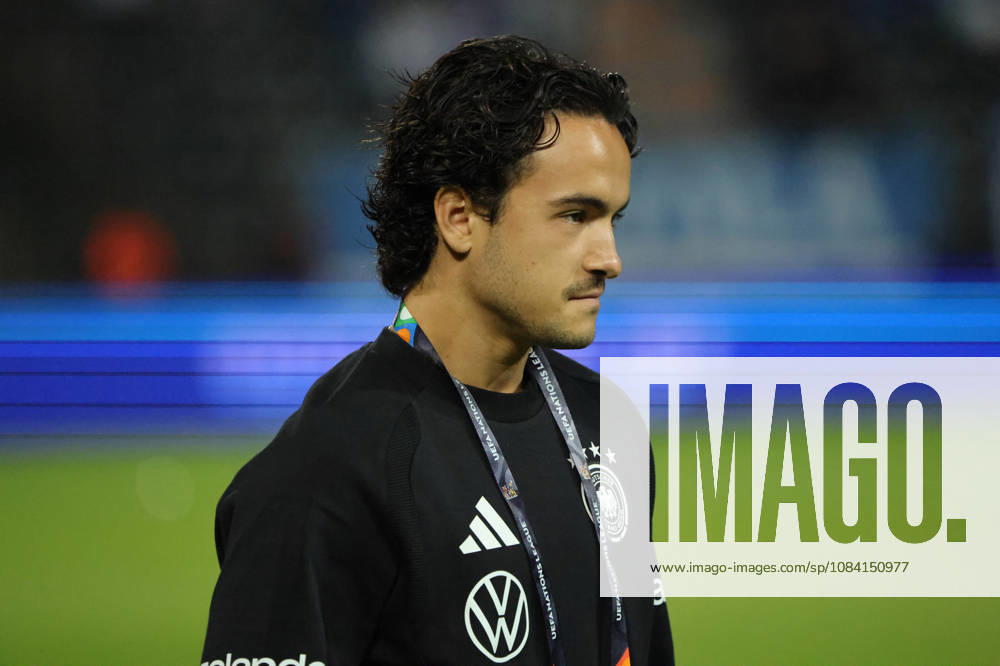 Soccer, Men s, 2027 UEFA Nations League, Greece vs. Germany, Mika Baur, Germany, Thessaloniki, Toumba Stadium, Thessaloniki, Greece, GRE