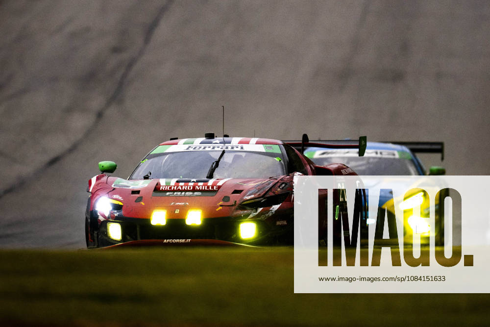 AUTO - IMSA - PETIT LE MANS 2026 21 FUOCO Antonio (ita), MANN Simon (gbr), WADOUX Lilou (fra), AF Corse, Ferrari 296 GT3 Evo, action during the 2026 Motul Petit Le Mans, 11th round of the 2026 IMSA WeatherTech SportsCar Championship, from October 1 to 3, 2026 on the Michelin Raceway Road Atlanta in Braselton, Georgia, United States of America - BraseltonUnited States
