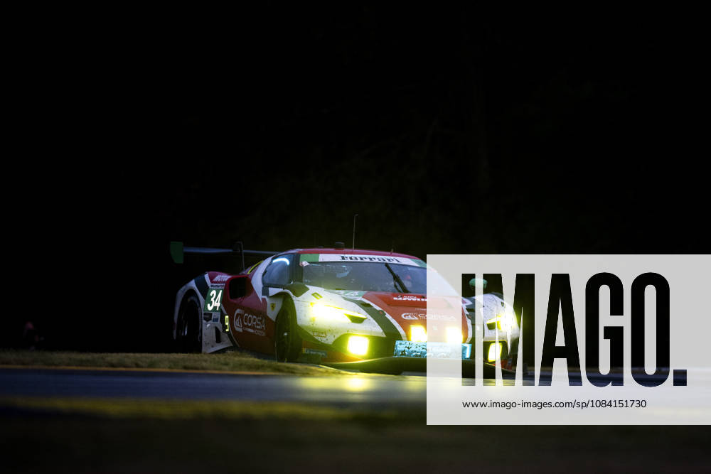 AUTO - IMSA - PETIT LE MANS 2026 34 COSTA Albert (esp), PATRESE Lorenzo (ita), UDELL Alec (usa), Conquest Racing, Ferrari 296 GT3 Evo, action during the 2026 Motul Petit Le Mans, 11th round of the 2026 IMSA WeatherTech SportsCar Championship, from October 1 to 3, 2026 on the Michelin Raceway Road Atlanta in Braselton, Georgia, United States of America - BraseltonUnited States
