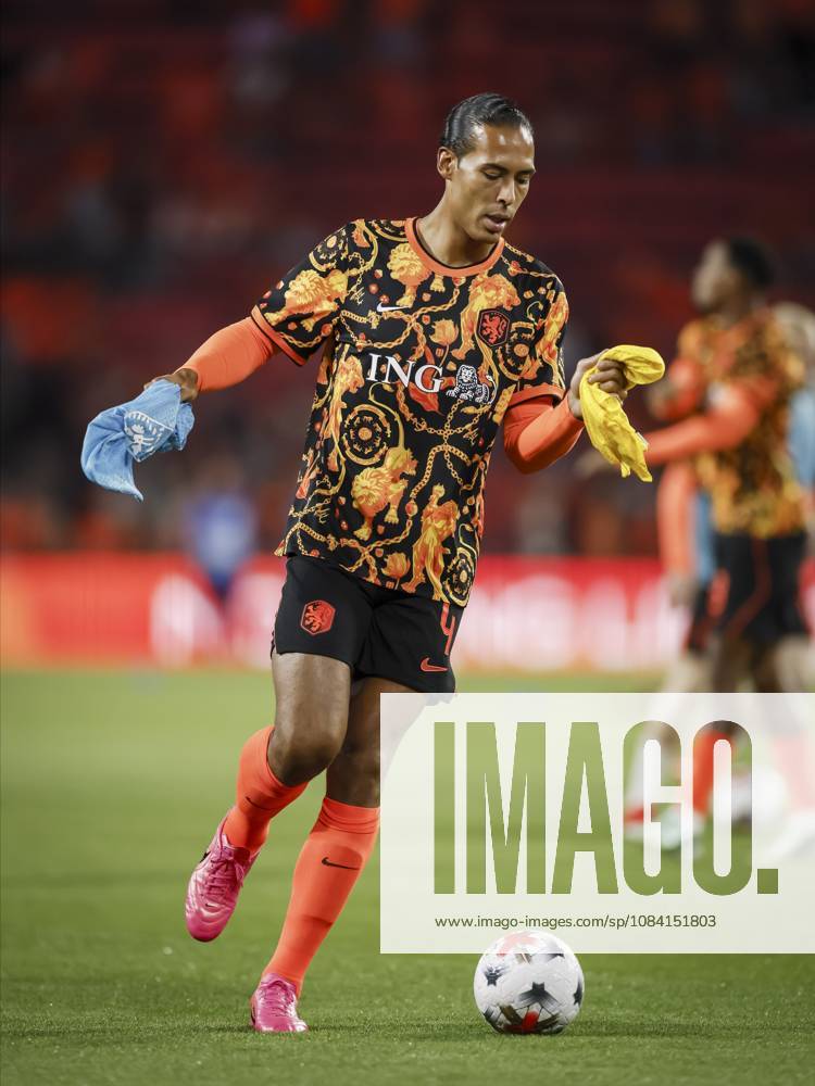 EINDHOVEN - Virgil van Dijk of the Netherlands ahead of the UEFA Nations League match between the Netherlands and Serbia at the Philips Stadium on October 4, 2026 in Eindhoven, the Netherlands. KOEN VAN WEEL ANP ANPxSportx IVx 571520025 originalFilename: 571520025