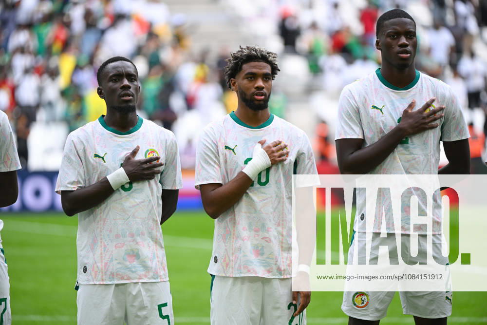 Idrissa Gueye Ibrahim Mbaye Malang Sarr - Friendly match between Senegal and the Comoros on October 4, 2026 at the CEPAC Velodrome Stadium in Marseille.