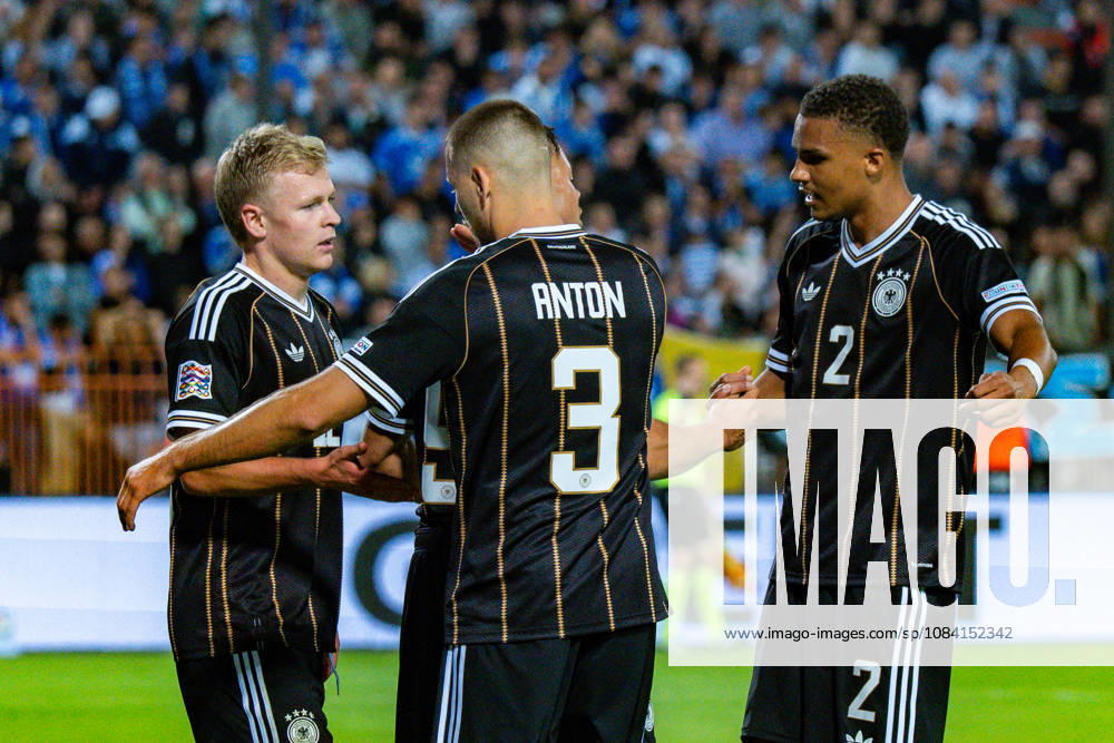 Nations League, Group A, Matchday 4, Greece vs. Germany at Toumba Stadium in Thessaloniki. Goal to make it 0–1 by Jonathan Burkardt (Germany), Waldemar Anton (Germany), Malick Thiaw (Germany)