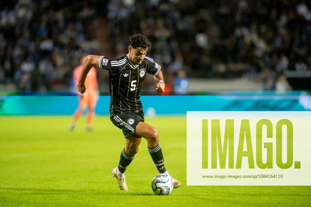 Aleksandar Pavlovic seen during UEFA Nations League Division A game between National Teams of Greece and Germany (Jacek Prondzynski Ball Raw Images) Thessaloniki Greece, Thessaloniki Greece