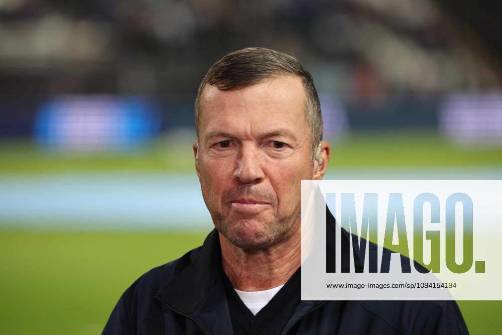 Soccer, Men s, 2027 UEFA Nations League, Greece vs. Germany, RTL analyst Lothar Matthäus, Toumba Stadium, Thessaloniki, Greece, GRE