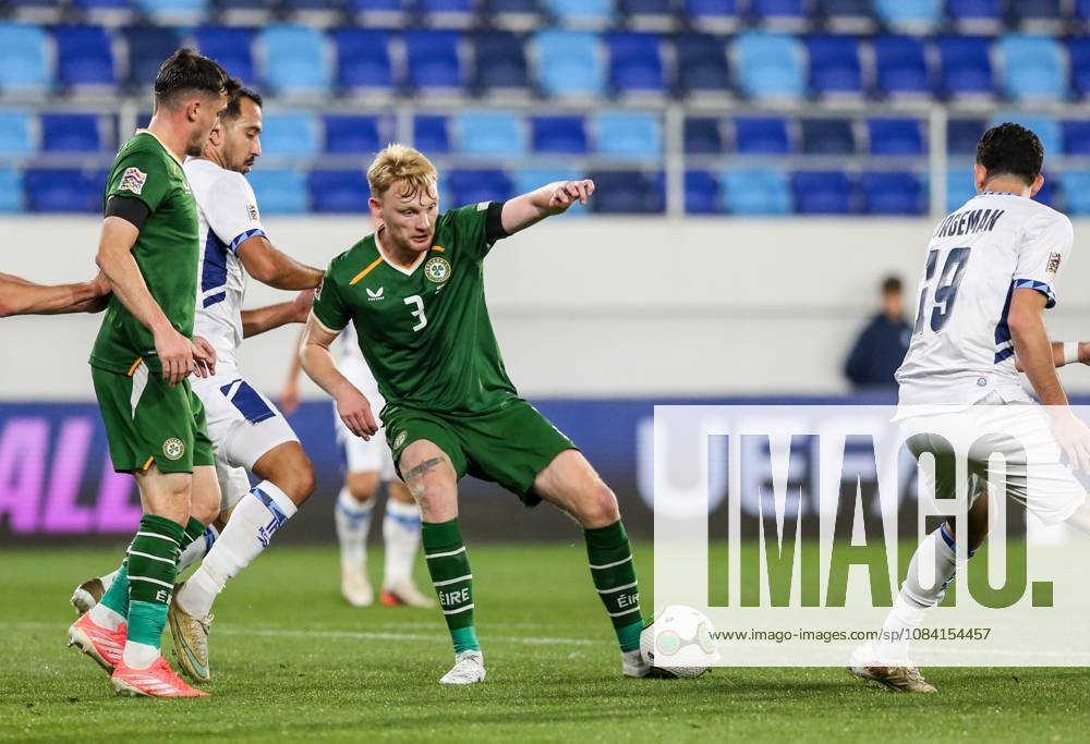 Ireland v Israel - UEFA Nations League BAKA TOPOLA, SERBIA - OCTOBER 04: Players compete during the UEFA Nations League B match between the Republic of Ireland and Israel at TSC Arena in Baka Topola, Serbia, on October 04, 2026. Filip Stevanovic Anadolu Baka Topola Serbia. Editorial use only. Please get in touch for any other usage.