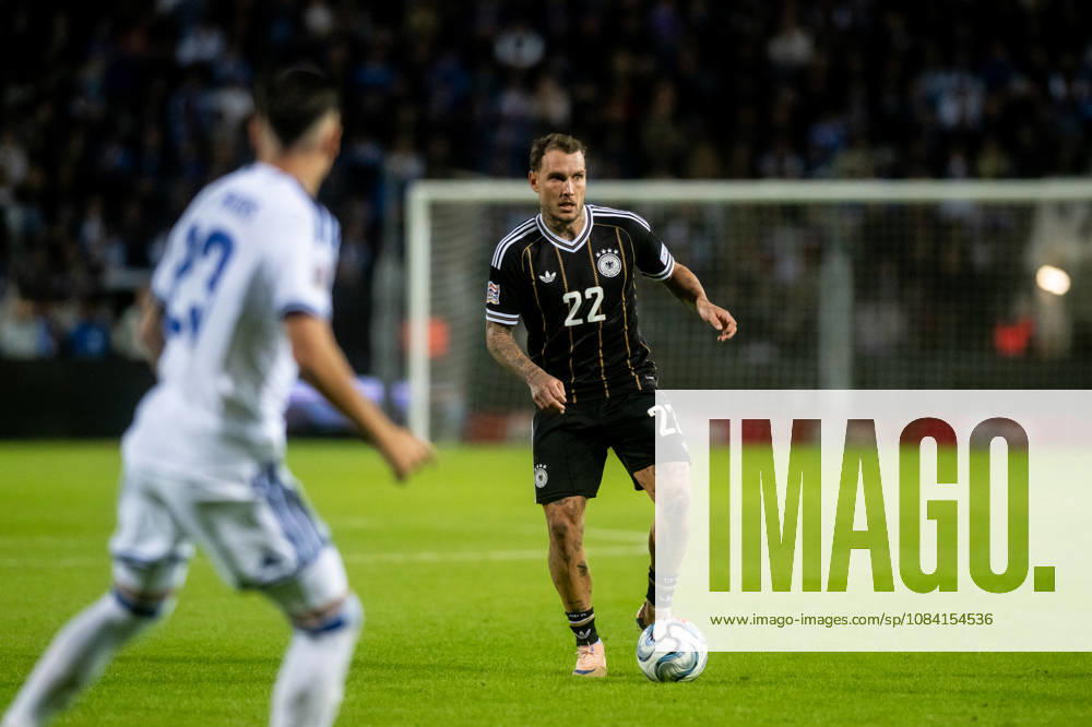 David Raum seen during UEFA Nations League Division A game between National Teams of Greece and Germany (Jacek Prondzynski Ball Raw Images) Thessaloniki Greece, Thessaloniki Greece