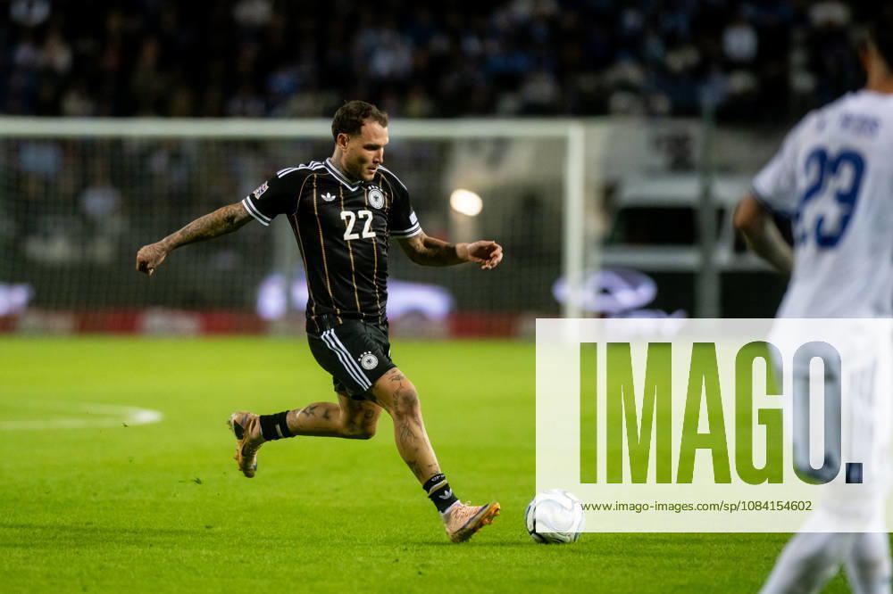 David Raum seen during UEFA Nations League Division A game between National Teams of Greece and Germany (Jacek Prondzynski Ball Raw Images) Thessaloniki Greece, Thessaloniki Greece