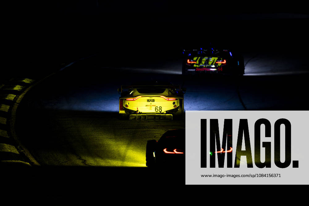 AUTO - IMSA - PETIT LE MANS 2026 68 HASSE CLOT Valentin (fra), SORENSEN Marco (dnk), DRUDI Mattia (ita), Car Blanche, Aston Martin Vantage GT3 Evo, action during the 2026 Motul Petit Le Mans, 11th round of the 2026 IMSA WeatherTech SportsCar Championship, from October 1 to 3, 2026 on the Michelin Raceway Road Atlanta in Braselton, Georgia, United States of America - BraseltonUnited States