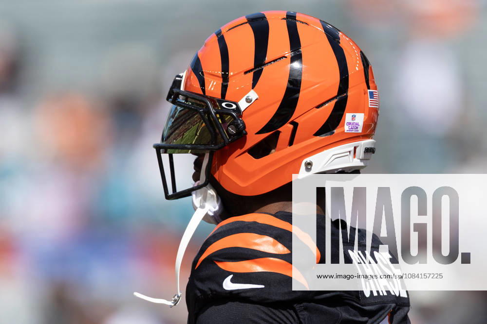 Oct 4, 2026; Cincinnati, OH, USA; Cincinnati Bengals wide receiver Ja Marr Chase (1) during NFL, American Football Herren, USA game action against the Jacksonville Jaguars at Paycor Stadium. Mandatory Credit: -Cal Media Cincinnati USA - ZUMAc04_ 20261004_zma_c04_082