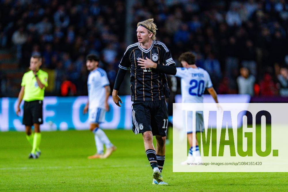 Nations League, Group A, Matchday 4, Greece vs. Germany at Toumba Stadium in Thessaloniki Nick Woltemade Germany