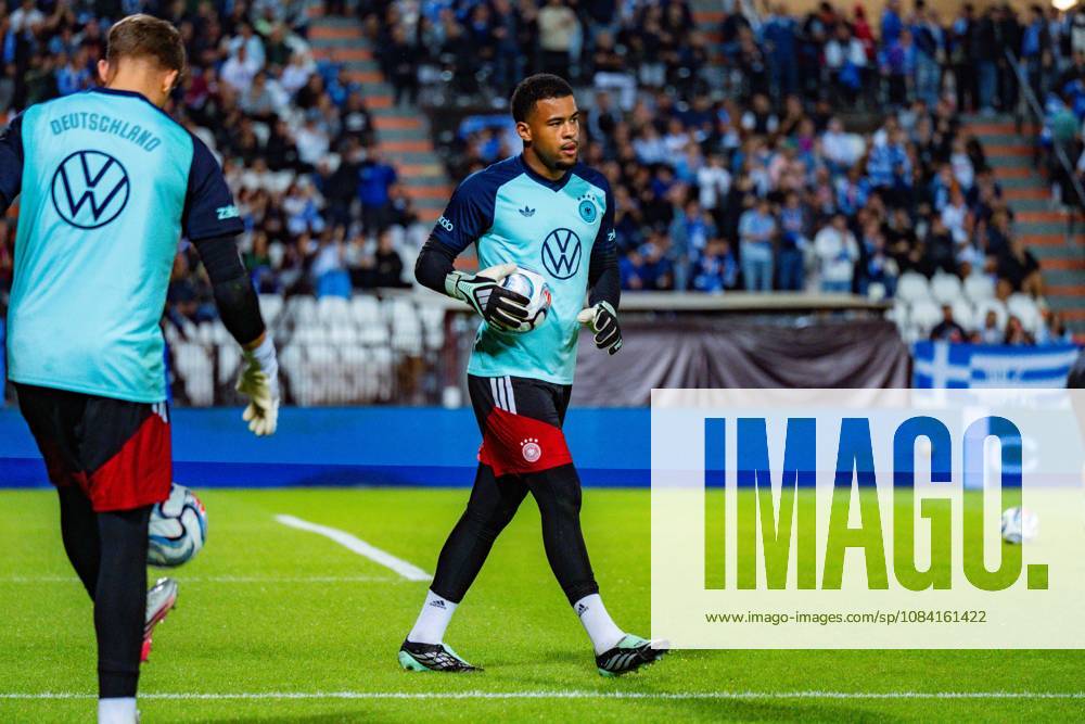 Nations League, Group A, Matchday 4, Greece vs. Germany at Toumba Stadium in Thessaloniki Noah Atubolu, Germany