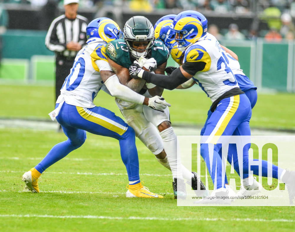 Philadelphia Eagles WR DONTAYVION WICKS (13) in action during the game against the LA Rams at Lincoln Financial Field Philadelphia United States - ZUMArf1_ 20261004_zaf_rf1_013