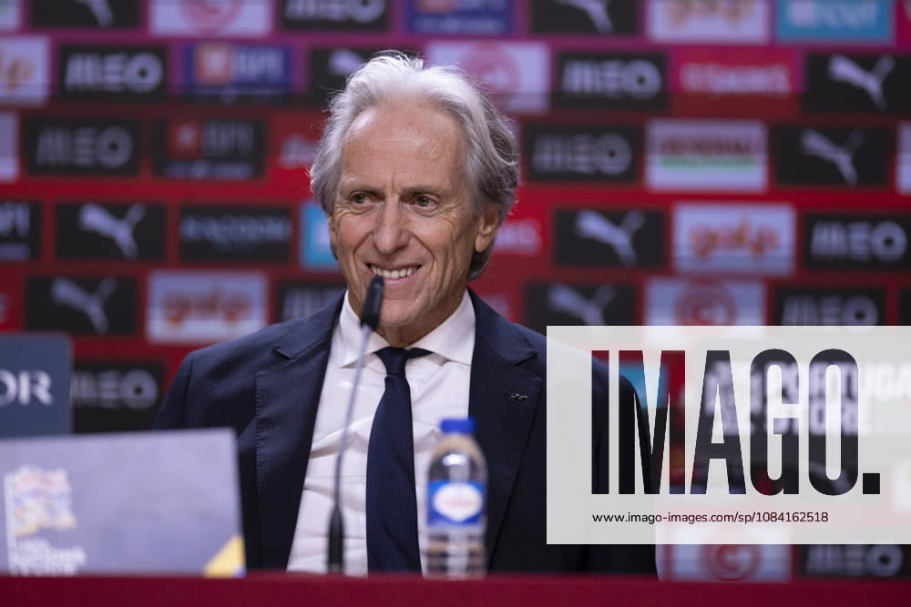 PORTO, 04 OCTOBER - Jorge Jesus head coach of Portugal national team, Nationalteam is seen on the press conference, PK, Pressekonferenz after the game during the Portugal x Norway match for the UEFA Nations League 2026 at Estadio do Dragao on October 04, 2026 Porto Portugal - ZUMAl192 20261004_zsp_l192_011