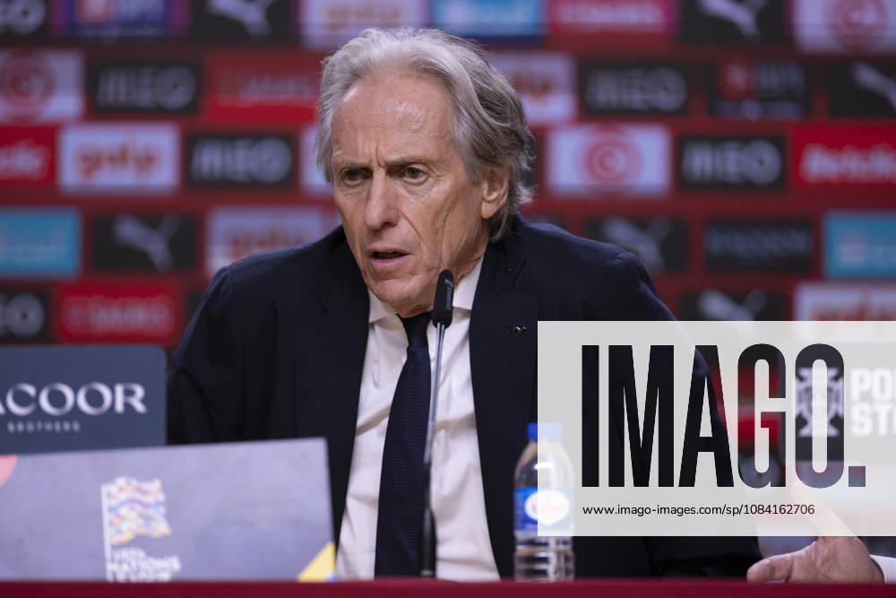 PORTO, 04 OCTOBER - Jorge Jesus head coach of Portugal national team, Nationalteam is seen on the press conference, PK, Pressekonferenz after the game during the Portugal x Norway match for the UEFA Nations League 2026 at Estadio do Dragao on October 04, 2026 Porto Portugal - ZUMAl192 20261004_zsp_l192_019