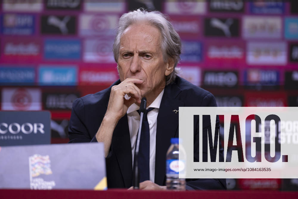 PORTO, 04 OCTOBER - Jorge Jesus head coach of Portugal national team, Nationalteam is seen on the press conference, PK, Pressekonferenz after the game during the Portugal x Norway match for the UEFA Nations League 2026 at Estadio do Dragao on October 04, 2026 Porto Portugal - ZUMAl192 20261004_zsp_l192_063