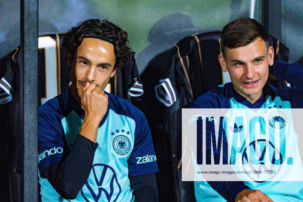 Nations League, Group A, Matchday 4, Greece vs. Germany at Toumba Stadium in Thessaloniki Mika Baur (Germany) Yannick Engelhardt (Germany)