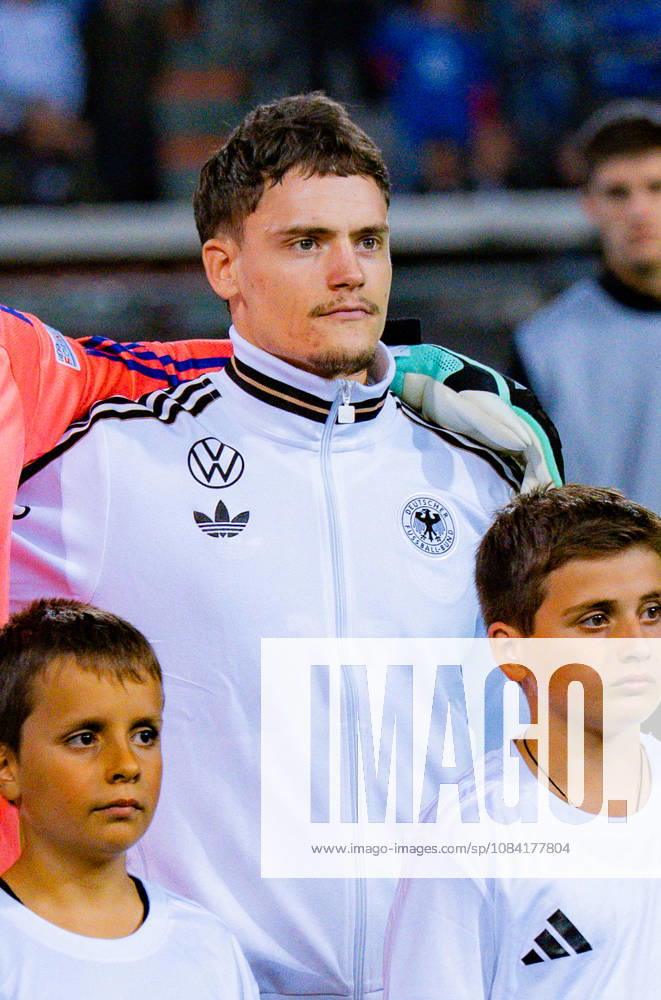 Nations League, Group A, Matchday 4, Greece vs. Germany at Toumba Stadium in Thessaloniki Florian Wirtz (Germany) Jonas Urbig (Germany) Malick Thiaw (Germany) Waldemar Anton (Germany)